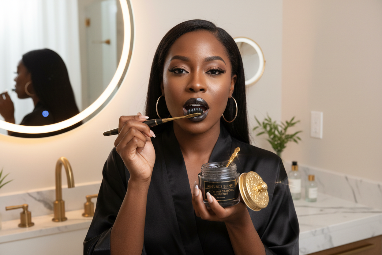 Charcoal Toothpaste Baddie